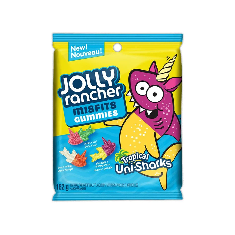 Jolly Rancher  Misfits Uni-Shark 182g - Canada (Case of 12)