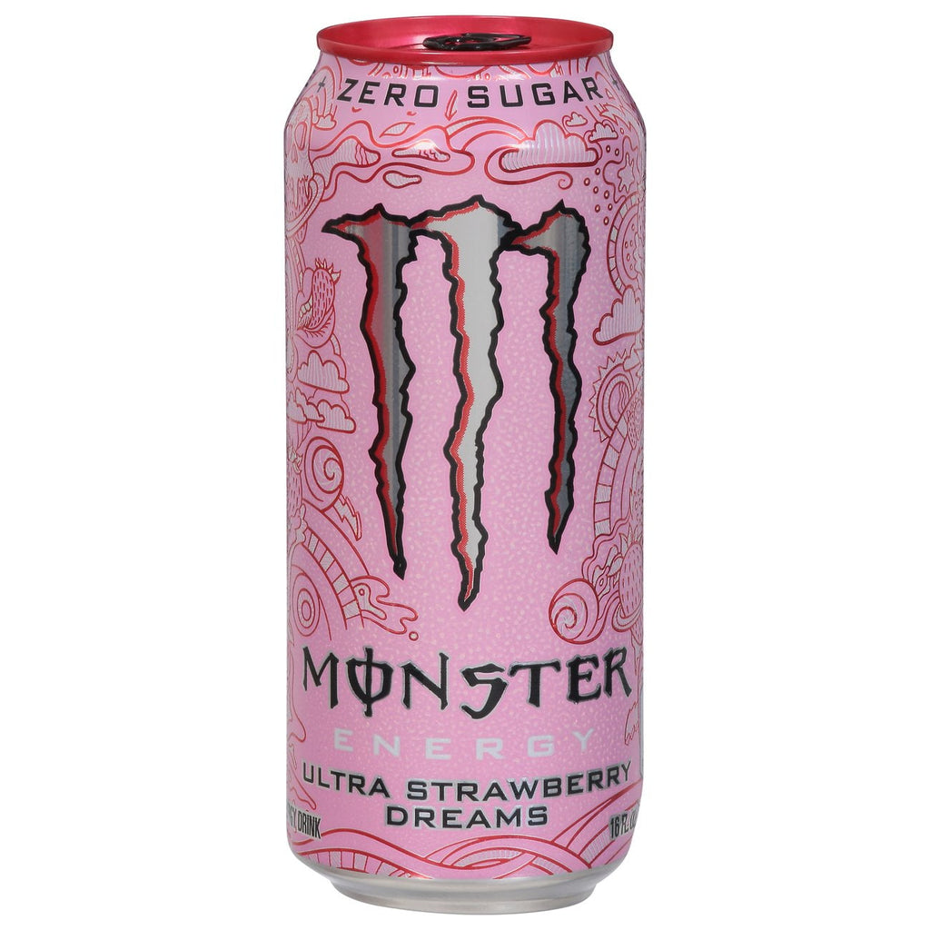 Monster Energy Zero Sugar - Ultra Strawberry Dreams Flavor – Exotic ...