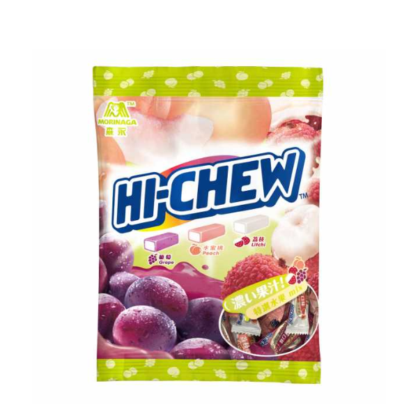 Hi-Chew Soft Candy Grape-Peach-Lychee