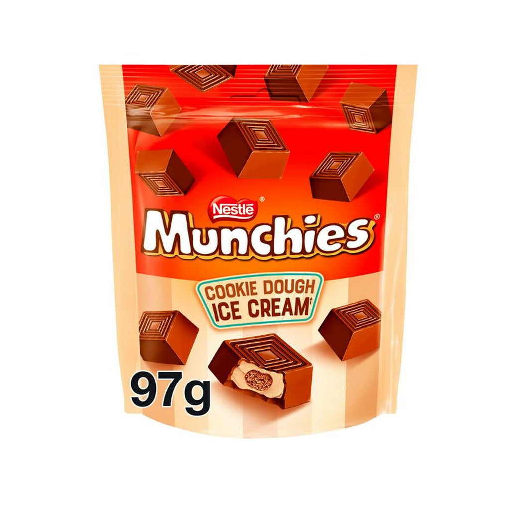 Munchies Cookie dough ice cream flavor 97g UNITED KINGDOM (Case of 12)