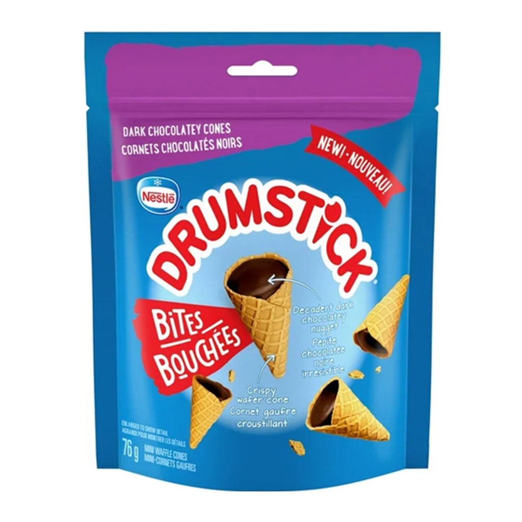 Nestle Drumstick bites dark chocolate 79g CANADA (Case of 12)