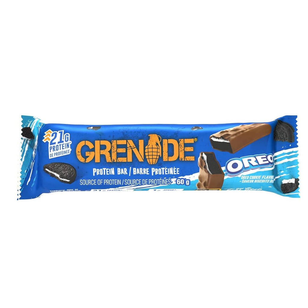 Oreo Grenade chocolate protein bar 60g Box of 12 UNITED KINGDOM