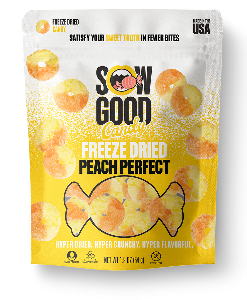 Sow Good Freeze Dried Peach Perfect