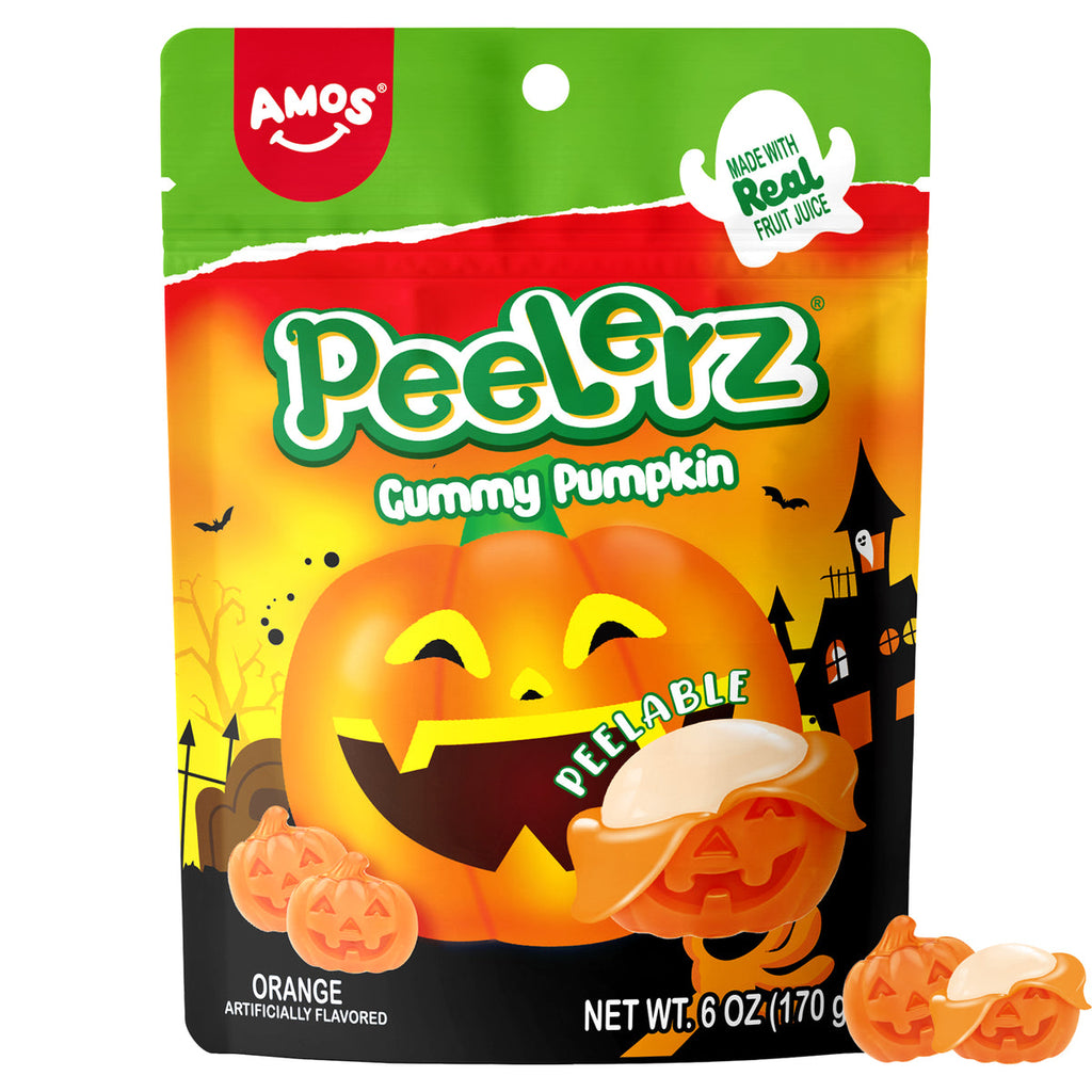 Amos Peelerz Gummy Pumpkin - 170g