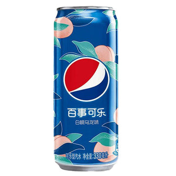Pepsi Peach 330ml Can Wholesale - Case of 24
