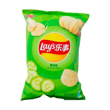 Lays Cucumber 70g Bag Wholesale - Case of 22