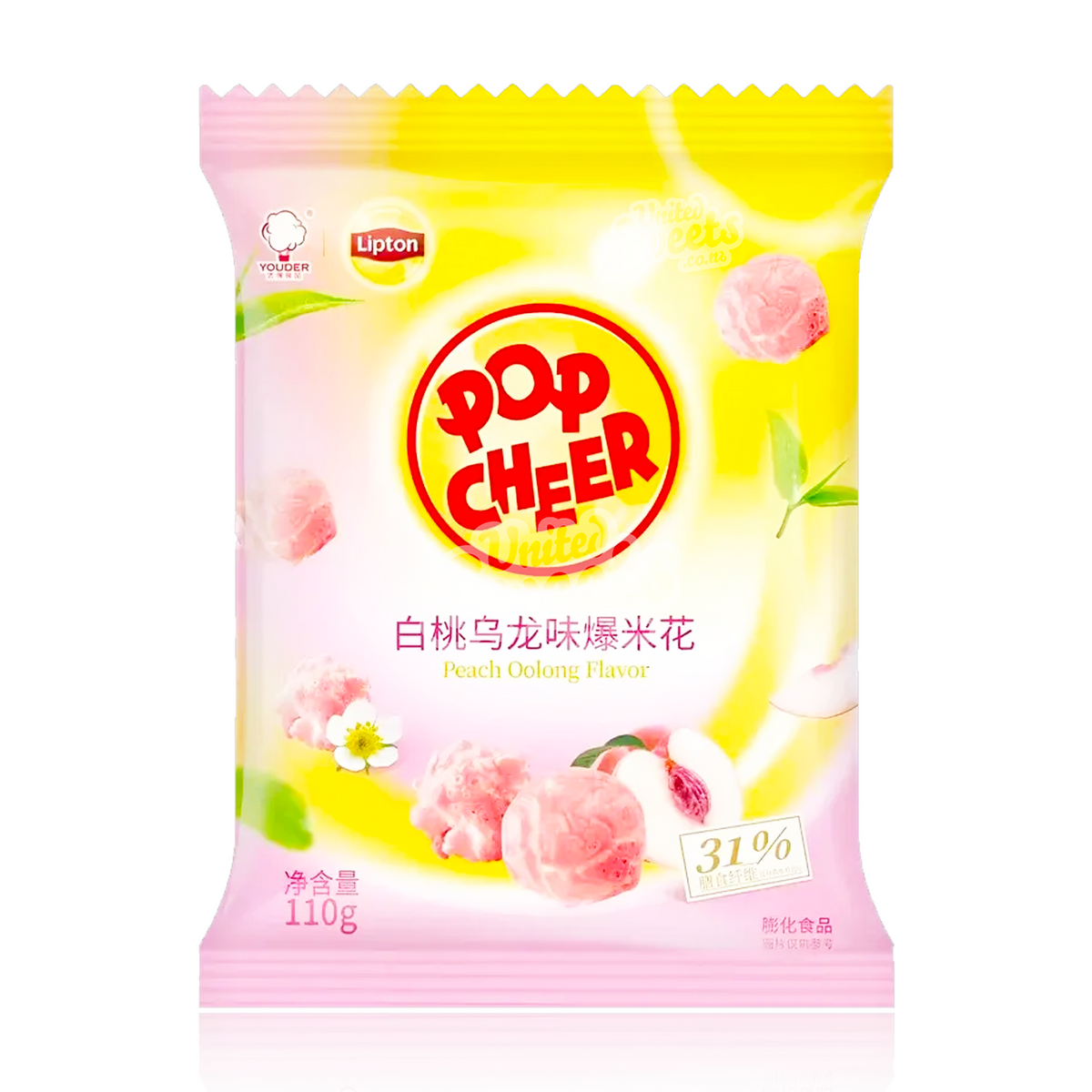 Lipton Pop Cheer Peach Oolong Flavor – Exotic Snack Guys