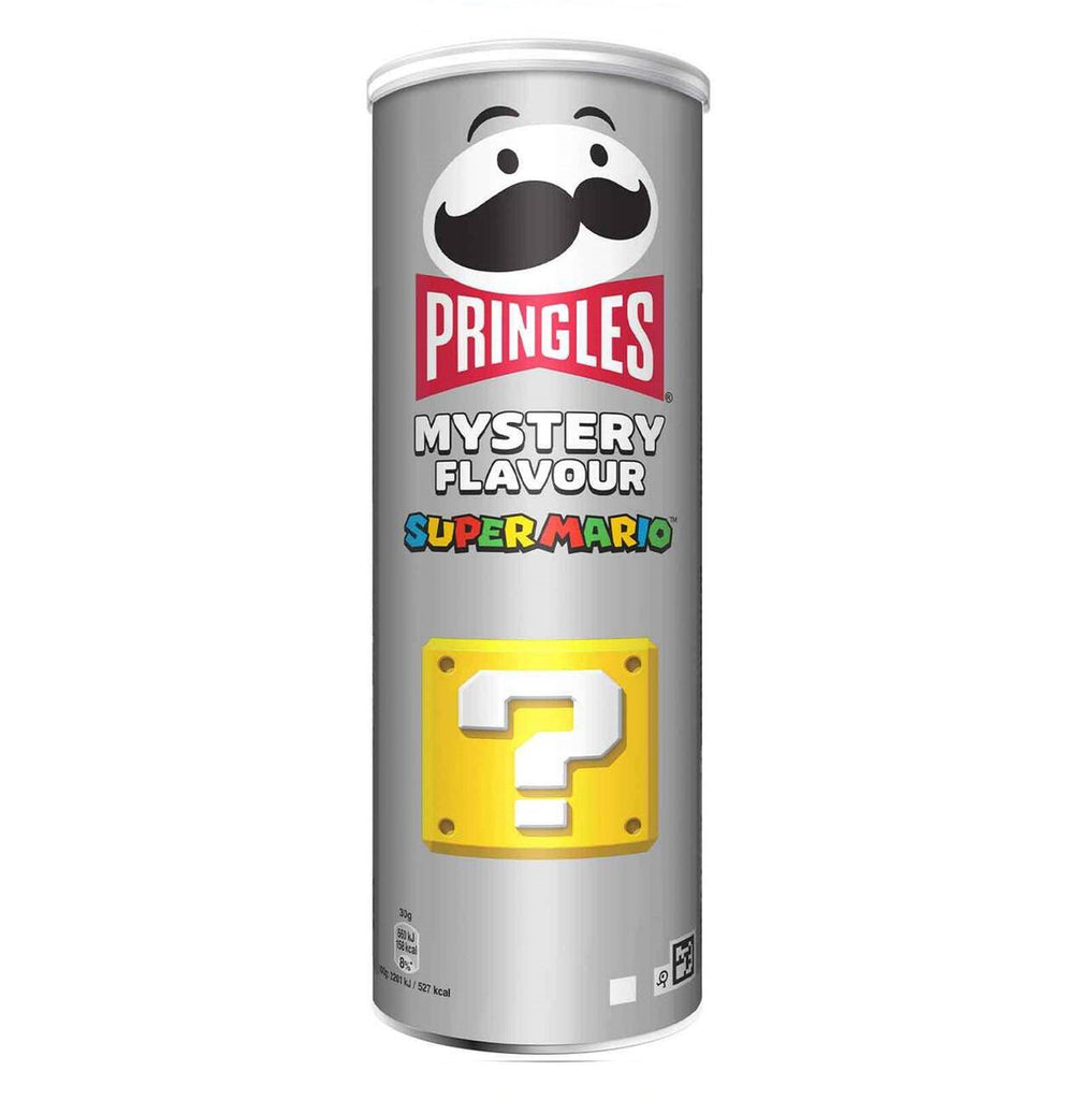 Pringles Mystery flavor Super Mario potato Chips 165g BELGIUM (Case of 12)