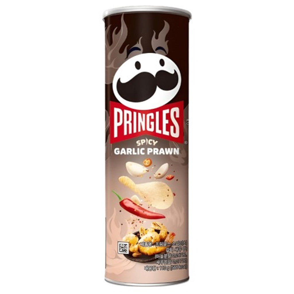 Pringles Spicy Garlic Prawn potato chips 102g VIETNAM (Case of 12)