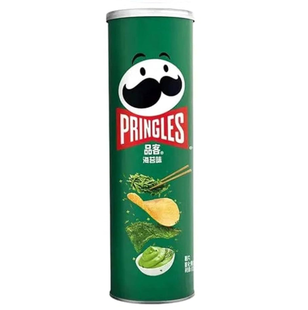 Pringles Seaweed Wasabi potato Chips 110g CHINA (Case of 12)