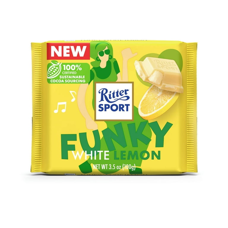 Ritter Sport Funky White Lemon