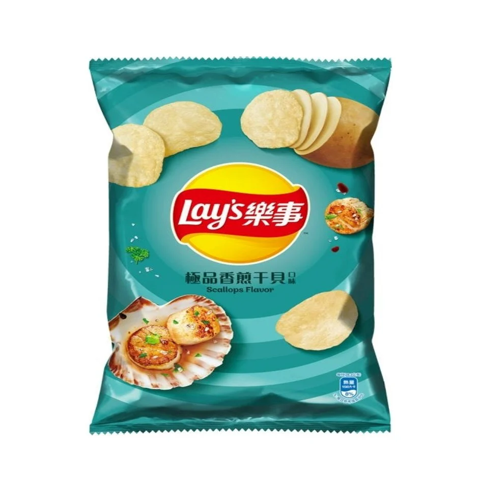 Lays  Scallops 34g - TAIWAN (Case of 12)