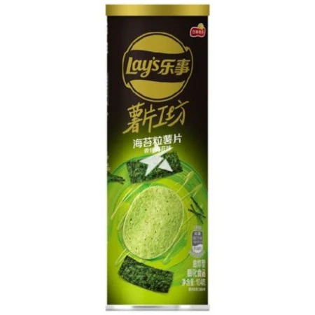 Lays Stax Seaweed 104g - CHINA (Case of 12)
