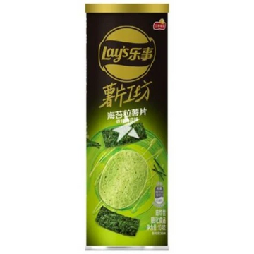 Lays Stax Seaweed 104g - CHINA (Case of 12)