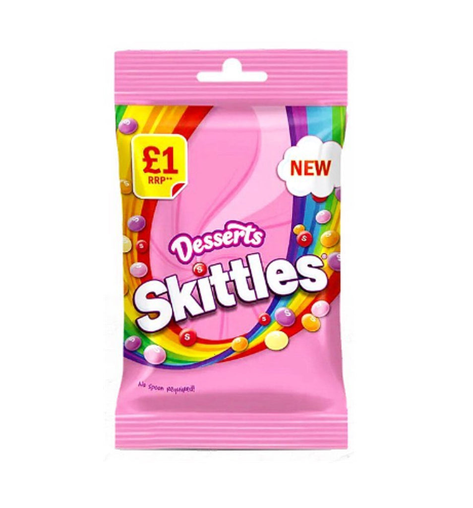 Skittles Desserts 125g UNITED KINGDOM (Case of 12)