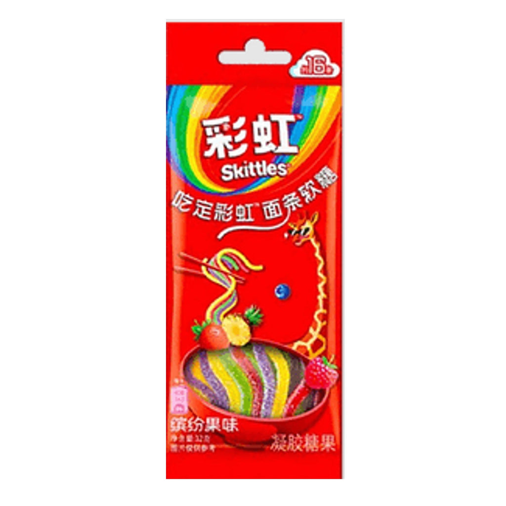 Skittles Noodles Candy 32g pack of 24 CHINA