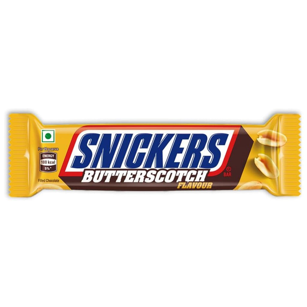 Snickers butterscotch chocolate bar 40g Box of 15 INDIA