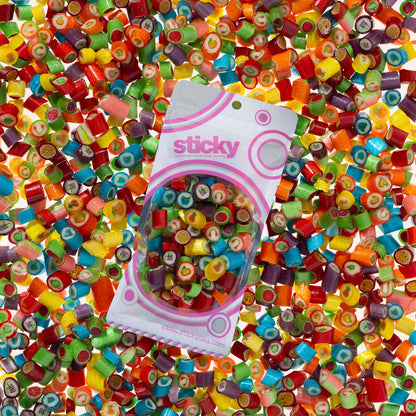 Sticky Sour Fruit Mix Candy - 3.5oz