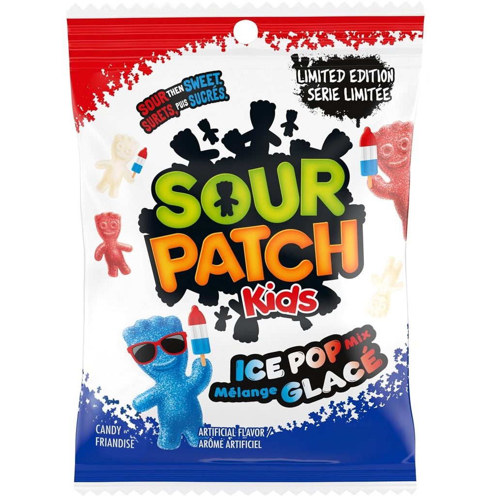 Sour patch kids ice pop mix 150g CANADA (Case of 12)