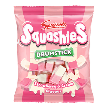 Swizzels Squashies Drumstick - Strawberry & Cream