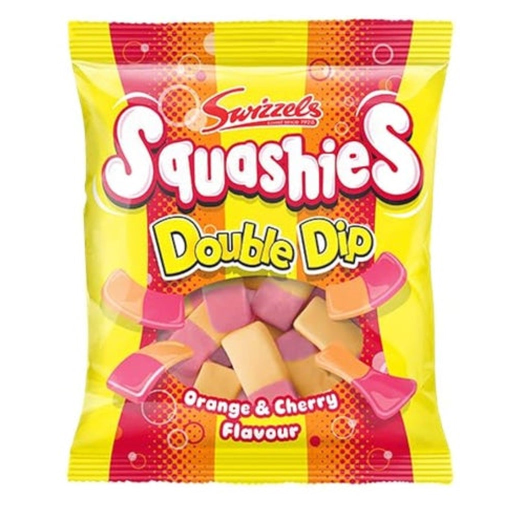 Squashies Orange and cherry 160g UNITED KINGDOM (Case of 12)
