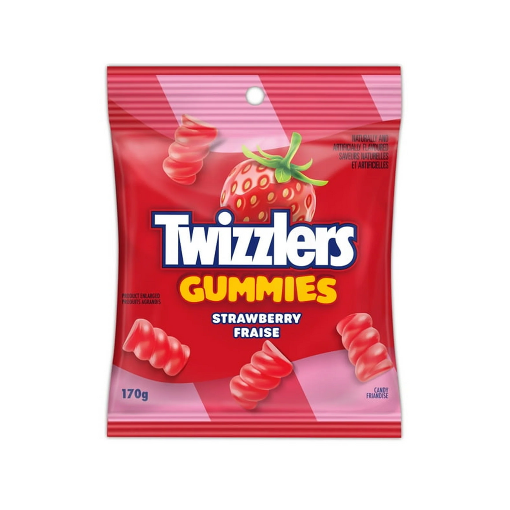 Twizzlers Strawberry	170g - Canada (Case of 12)