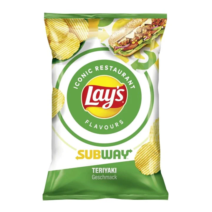 Lays Subway Teriyaki Chicken 150g - Germany (Case of 12)