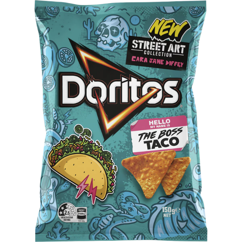 Doritos The Boss Taco 150g - Australia (Case of 12)