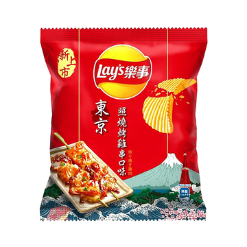 Lays Tokyo Teriyaki Chicken 34g - TAIWAN (Case of 12)