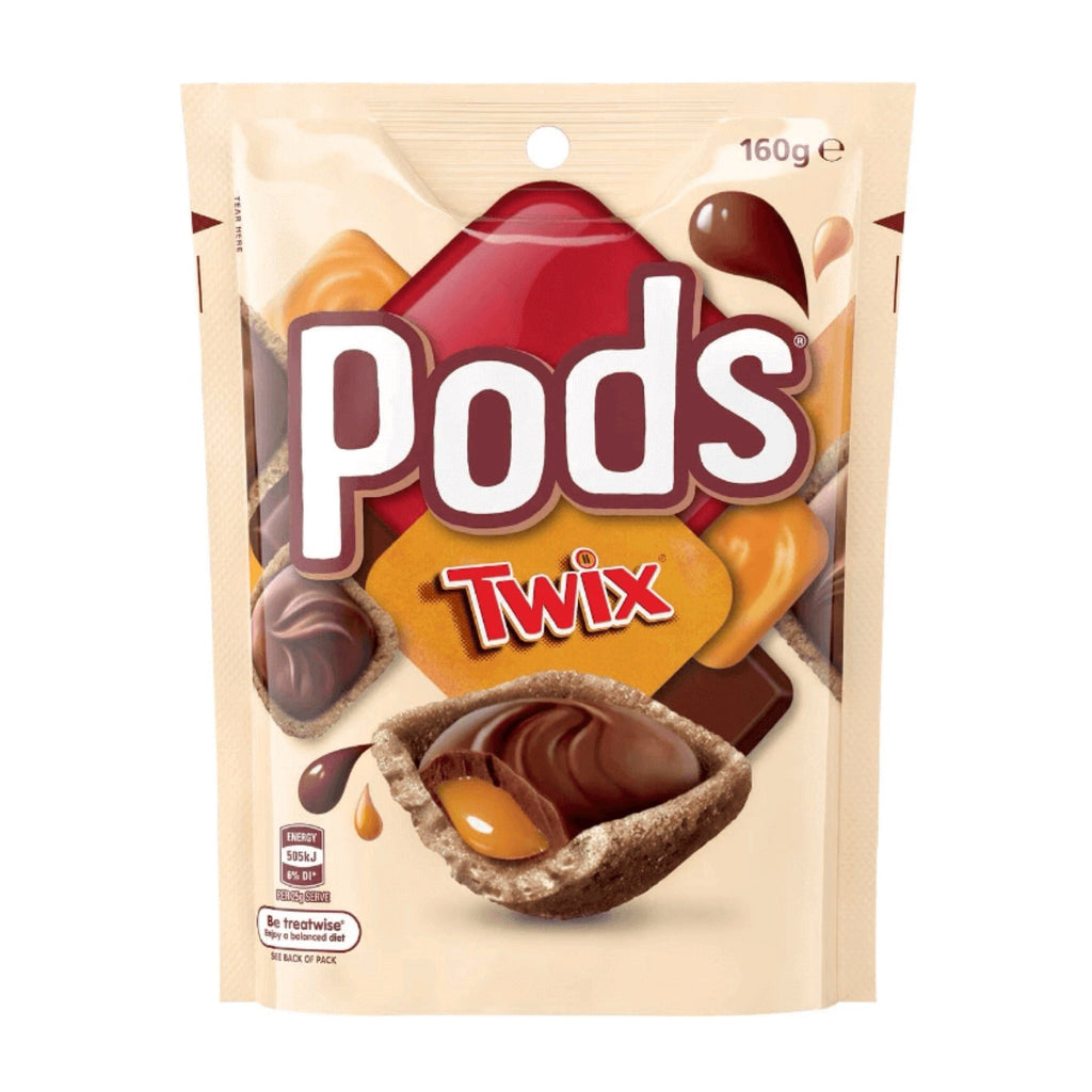 Twix Pods 160g AUSTRALIA (Case of 12)