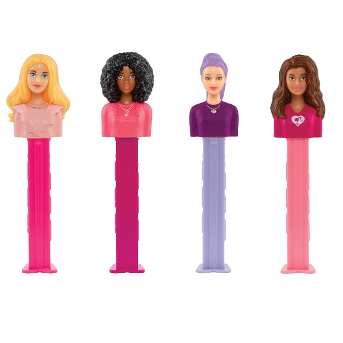 Barbie Pez Blister Card Candy & Dispenser
