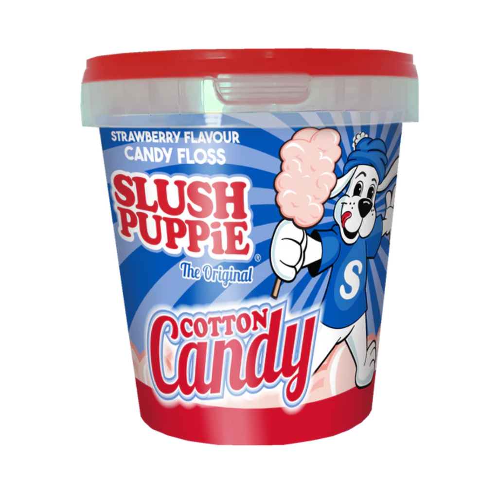 Slush Puppie Strawberry Flavor Cotton Candy