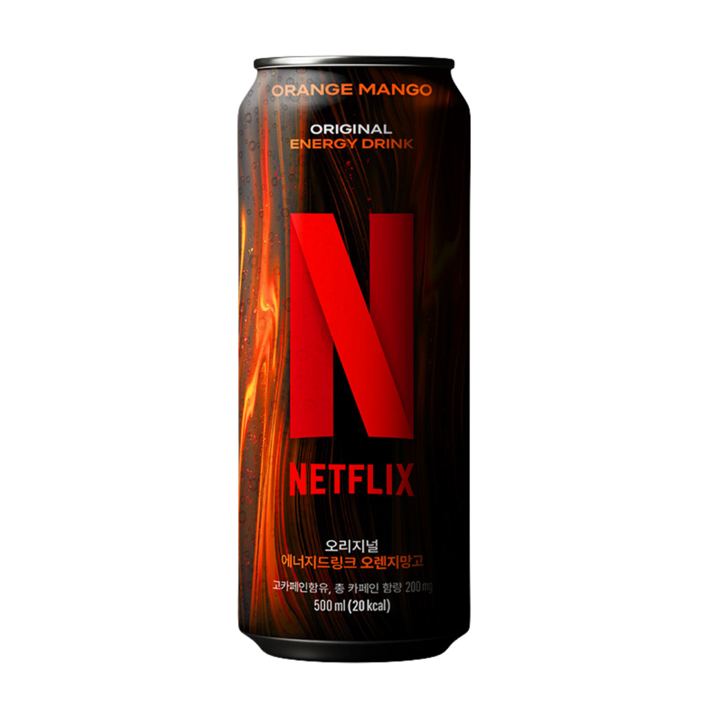 Netflix Orange Mango Original Energy Drink