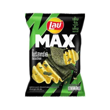 Lays Max Nori Seaweed Flavor