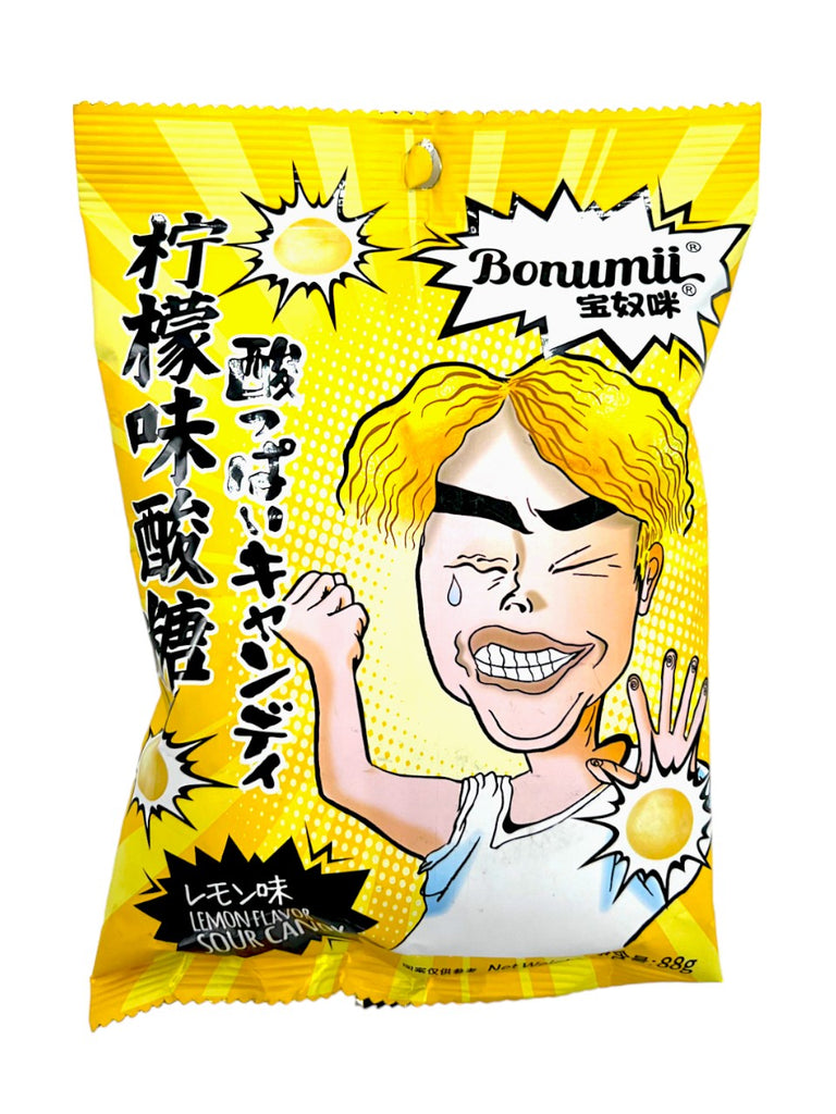 Bonumii Funny Lemon Flavor Sour Candy