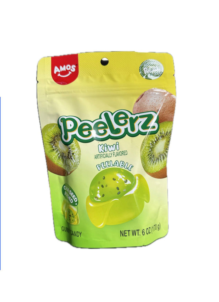 Amos Peelerz Kiwi Gummy Candy - 170g