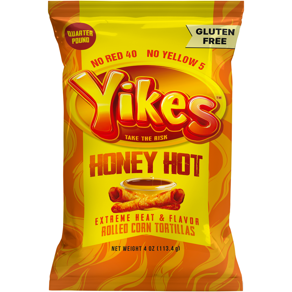 Yikes Honey Hot Rolled Corn Tortillas - 4oz