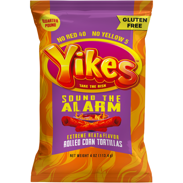 Yikes Sound The Alarm Rolled Corn Tortilas - 4oz