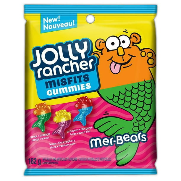 Jolly Rancher Misfits Mer-Bears 182g Bag Wholesale - Box of 10