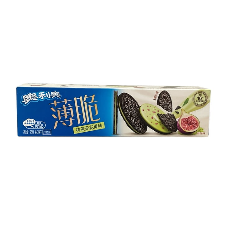 Oreo Thins Matcha Fig 95g Box Wholesale - Case of 24