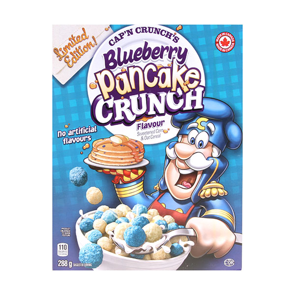 Captain Crunch Blueberry Pancake Cereal