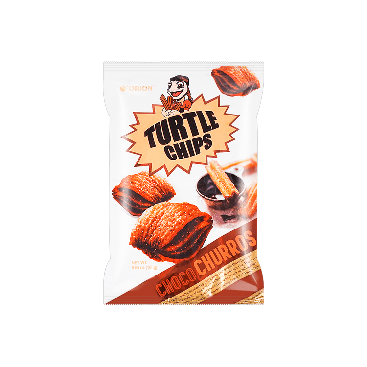 Orion Turtle Chips Choco Churros – Exotic Snack Guys
