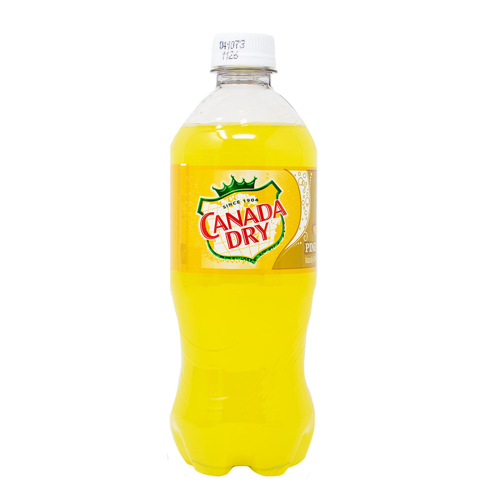 Canada Dry Pineapple Ginger ale 591ml (20oz) Wholesale - Case of 24