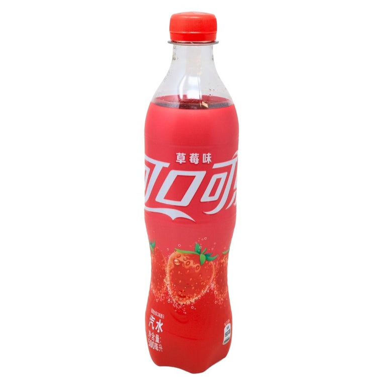 Coke Strawberry 500ml Case of 24 - China