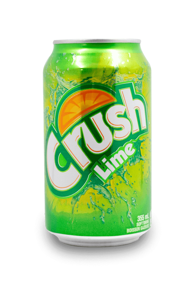 Crush Lime 330ml Can Wholesale - Case of 24