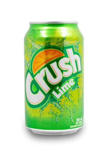 Crush Lime 330ml Can Wholesale - Case of 24