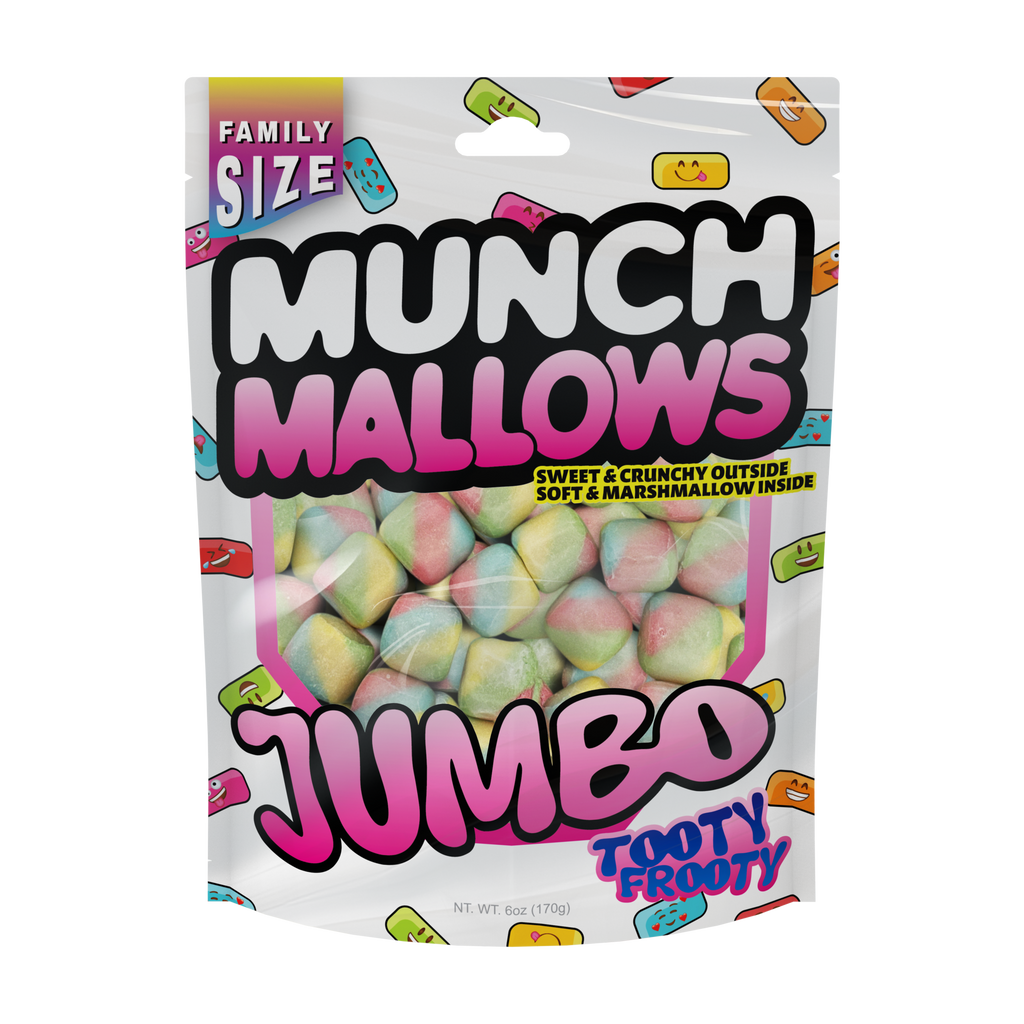 Munch Mallows - Marshmallow Candy - Unique Novelty Candy: Tooty Frooty ...