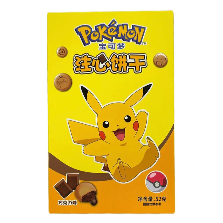 Leda Pokemon Chocolate Filled 52g - China (Case of 12)