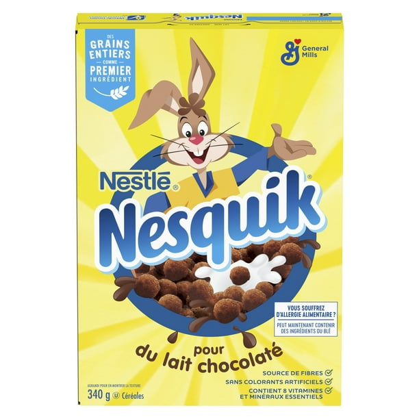 Nestle nesquik 340g cereal- Canada (Case of 12)