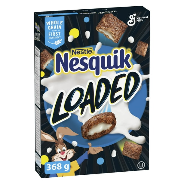Nestle Nesquik Loaded 368g cereal - Canada (Case of 12)
